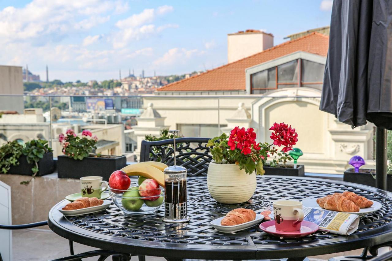 Ferienwohnung No 8 Galata Istanbul Exterior foto
